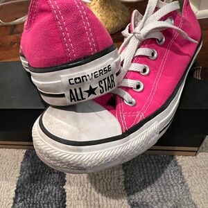Hot Pink Converse All Star
